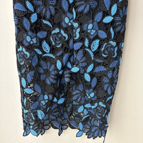 u.s. army dress blues Roseate Floral Mini Dress in Blue – Elliatt main image 1